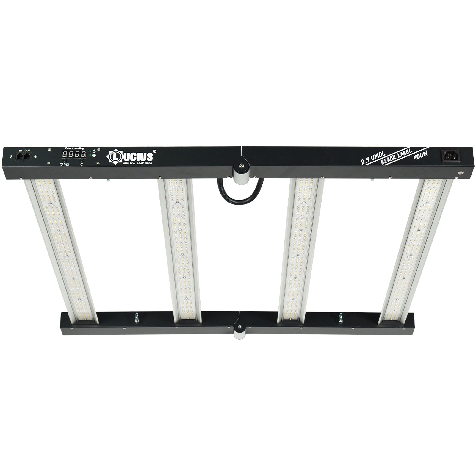 400W Samsung LM281B LED Grow Light | Lucius Black Label – Lucius Lighting