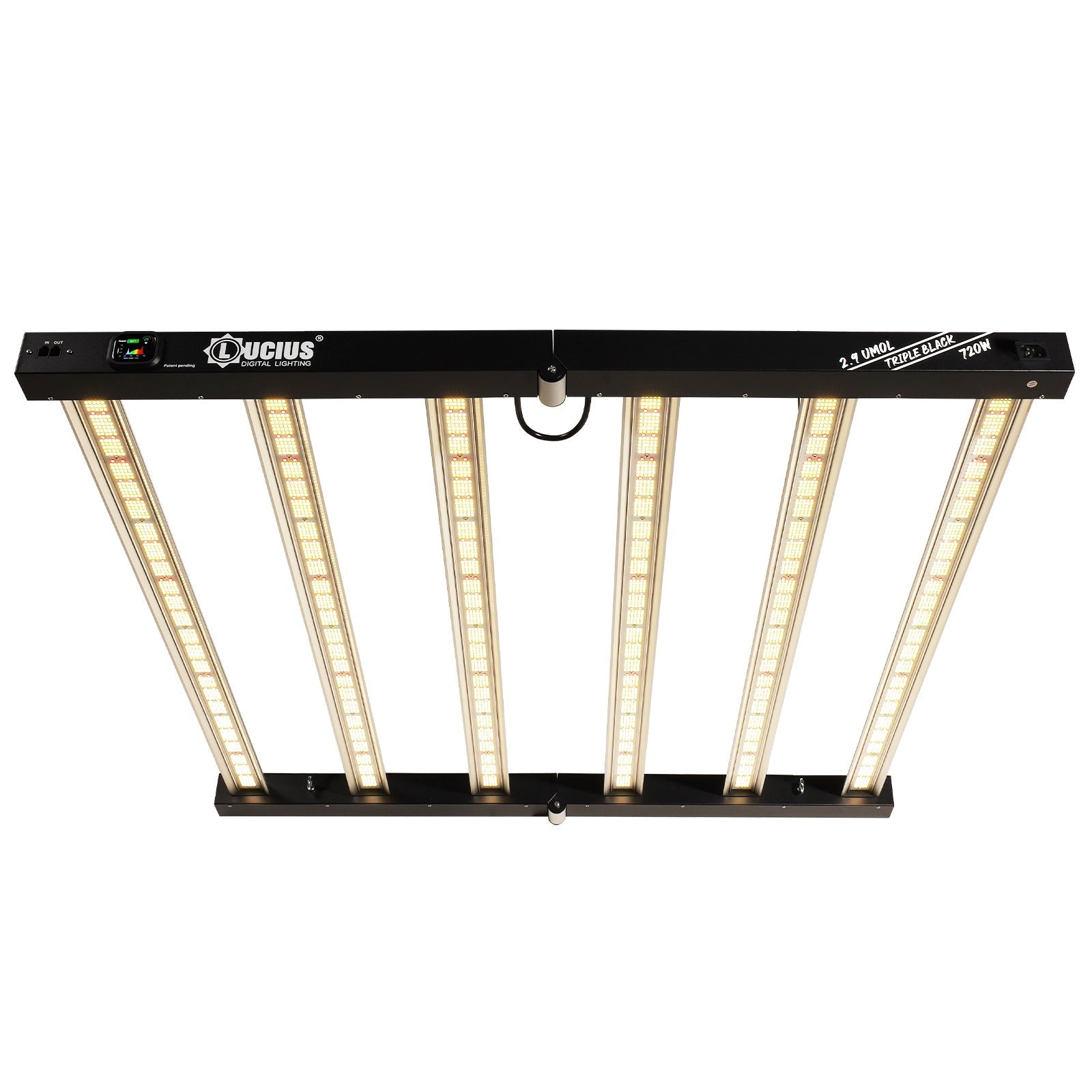 720W Samsung LM281B LED Grow Light - With Integrated Touchscreen