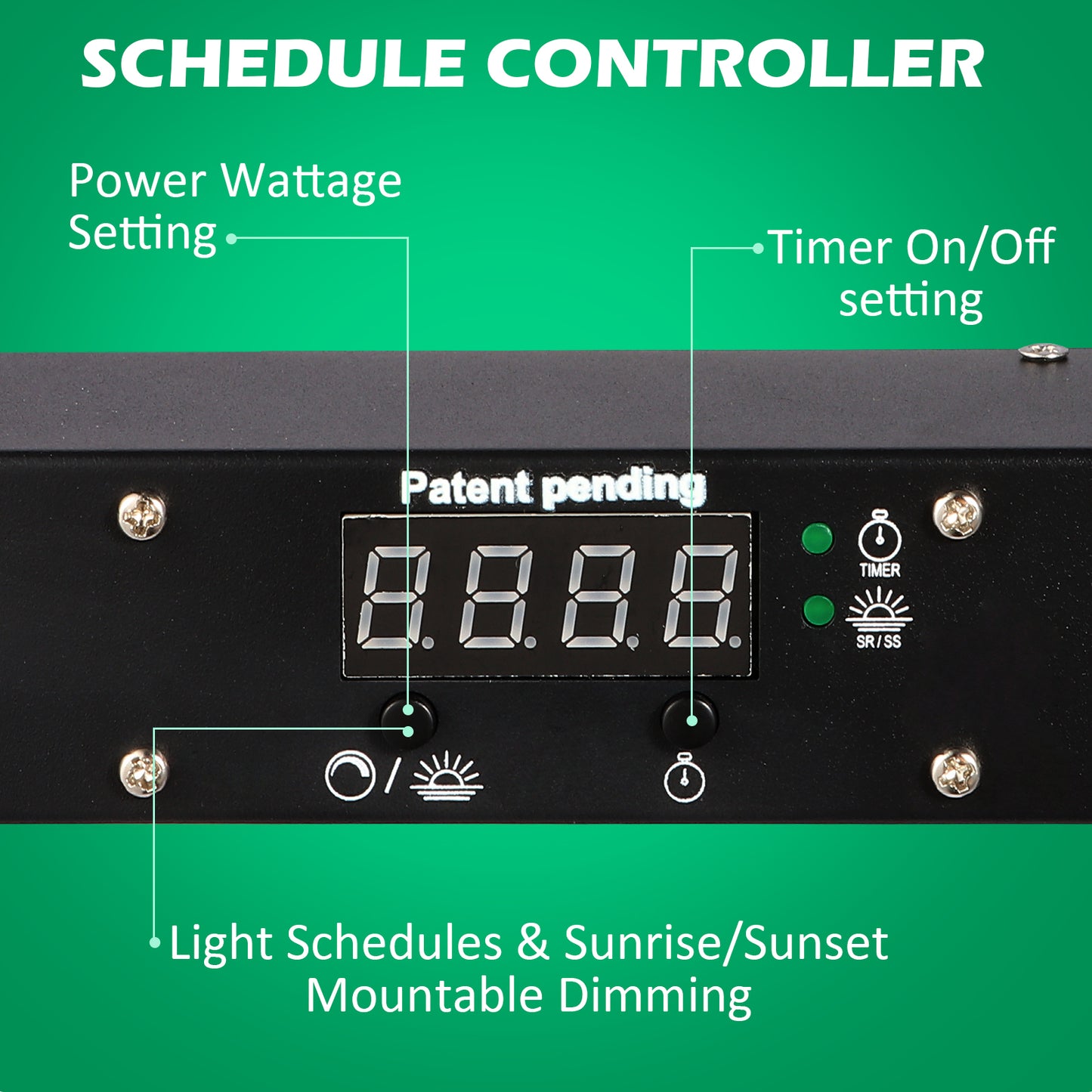 720W Samsung LM281B LED Grow Light | Lucius Black Label