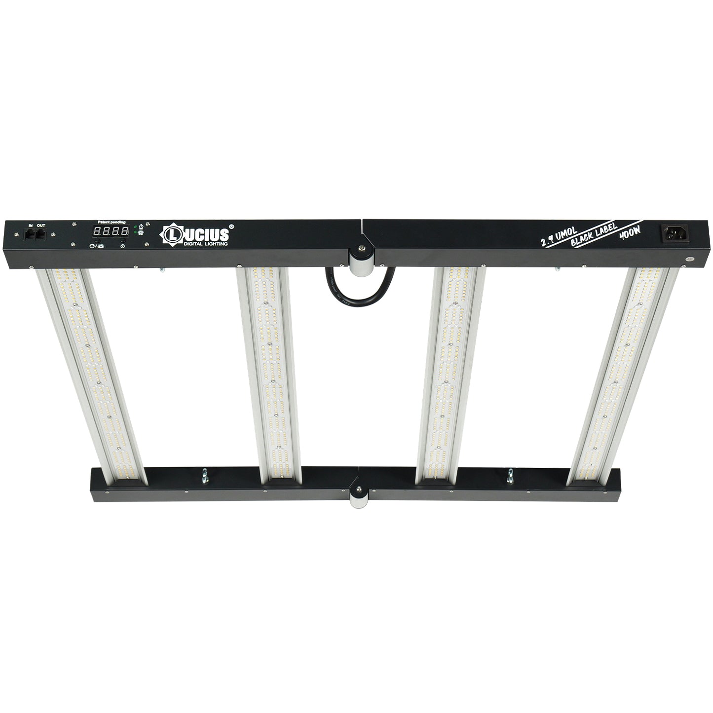 400W Samsung LM281B LED Grow Light | Lucius Black Label