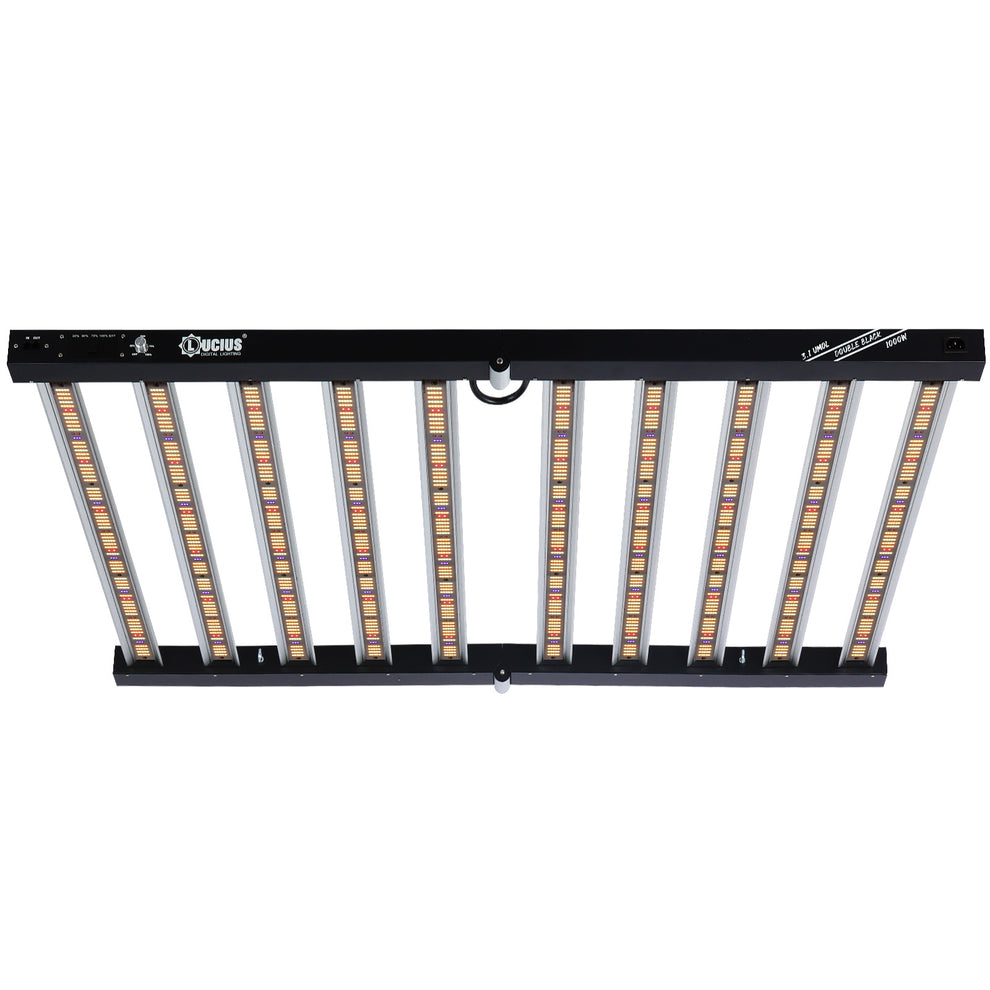 1000W Samsung LM281B LED Grow Light +UV+lR | Lucius Double Black Label ...